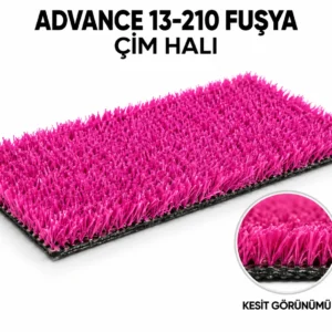 advance13-210_fuşya_çim_halı